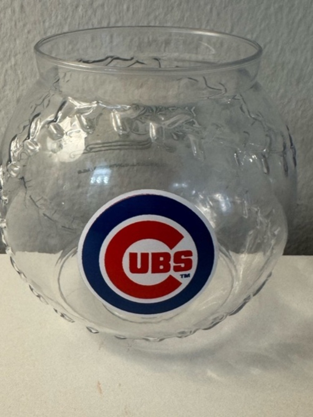 Chicago Cubs Wrigley Field 12oz Baseball-Shaped Souvenir Cup